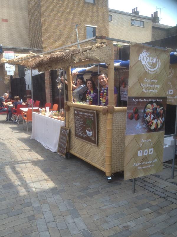greenwichmkt's tweet photo. No excuse to pop by Amaccai  in Greenwich Market today and taste some scrummy acai berries delights http://t.co/pSR3vh0CuJ