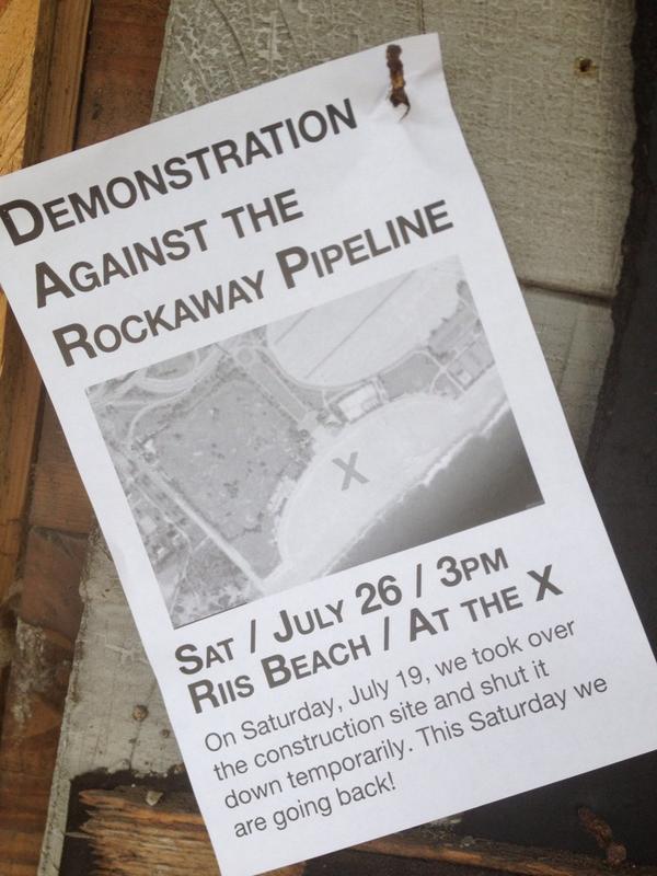 glorifiedtomato's tweet image. #Rockaway Pipeline demonstration today, 3pm, #RiisPark #nofracking