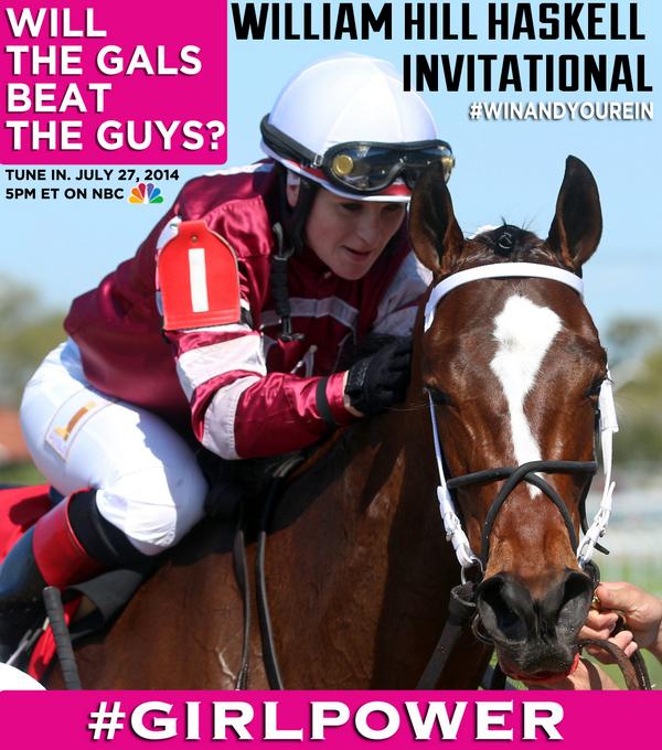 BreedersCup's tweet image. #Untapable and @RosieNapravnik bring #Girlpower to @MonmouthPark. Will they beat the guys? #Winandyourein