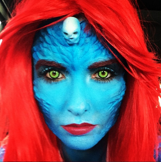 HuffPostCeleb's tweet photo. Audrina Patridge went ALL OUT for Comic-Con http://t.co/Kvigzv2as6 http://t.co/ZnHAXd1Kv0