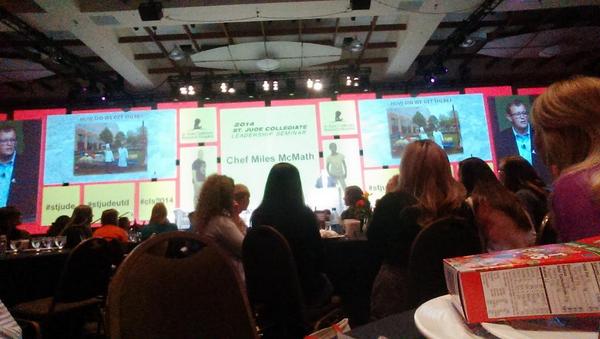 Our Executive Director is att the Collegiate Leadership Seminar ready to bring all that energy to FAU! #stjudeutd