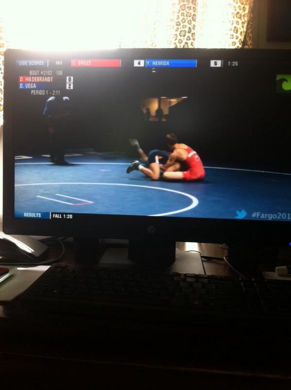 WeAreWrestlers's tweet image. #Fargo2014 👌