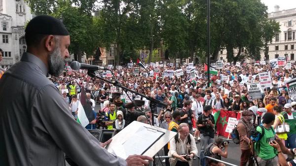 Ismailadampatel's tweet image. Honoured to speak for #Gaza #FreePalestine #London #FoA