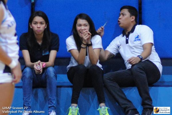 VballPH's tweet photo. New asst. coaches for Adamson Volleyball Girls team! @lentoicortel @ErikaGel17 @AdU_LadyFalcons http://t.co/dAxvBkeXGc