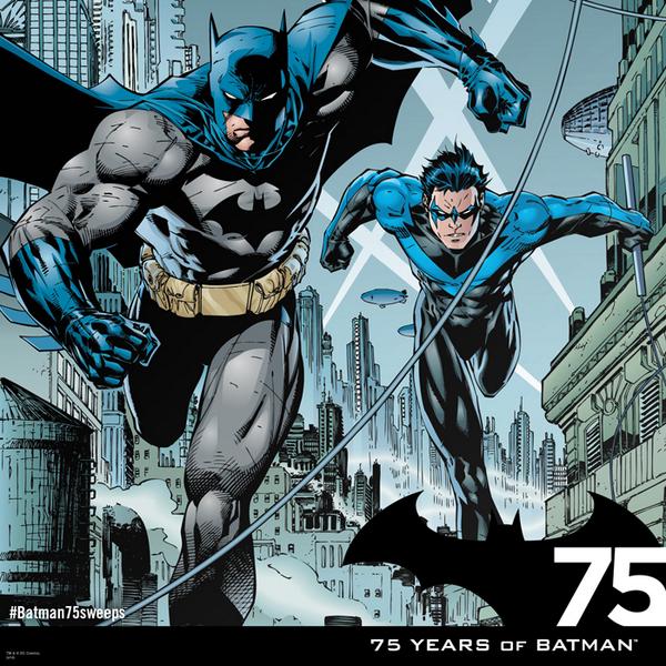 HotTopic's tweet photo. Show us your fave Batman + tag #Batman75sweeps now! (Because prizes.) http://t.co/Gc9yROlCy4 http://t.co/hE8ibTVb5G