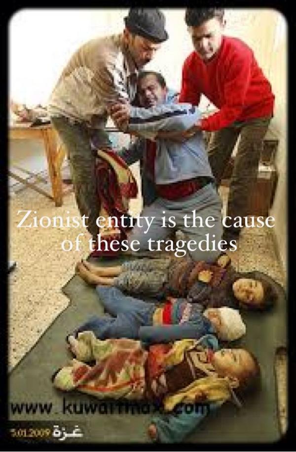 #ICC4Israel  Zionist entity is the cause of these tragedies