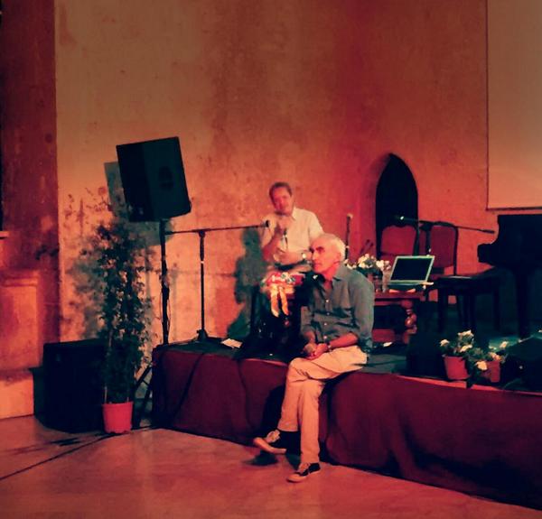 Atinajazzfest's tweet photo. La lezione di jazz su Miles Davis firmata da @Ginocastaldo @ernieassa nel Salone del Palazzo Ducale #Atinajazz http://t.co/gHsX2laBoz