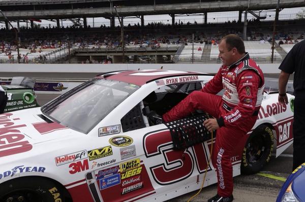 CIAStockPhoto's tweet photo. NSCS driver @RyanJNewman is ready for qualifying at the #IndianapolisMotorSpeedway @QuickenLoans http://t.co/sdgldVDgw4