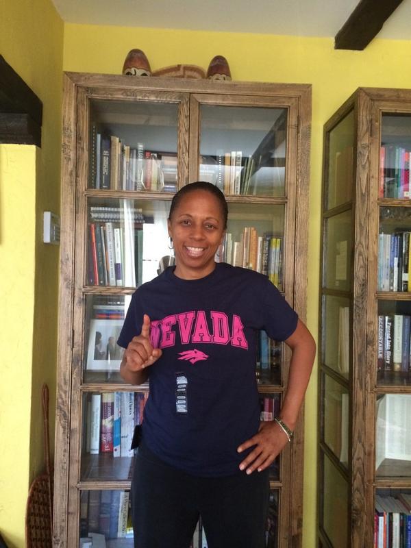 CoachJulieR's tweet photo. It's OFFICIAL, I'm in the WOLF PACK Family...I'm so excited that I didn't take off the tag on my t-shirt!!! http://t.co/gvI6PHF7lN
