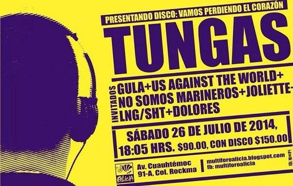 multiforoalicio's tweet image. Tungas,
Nuevo disco .
Viernes 26 de julio de 2014