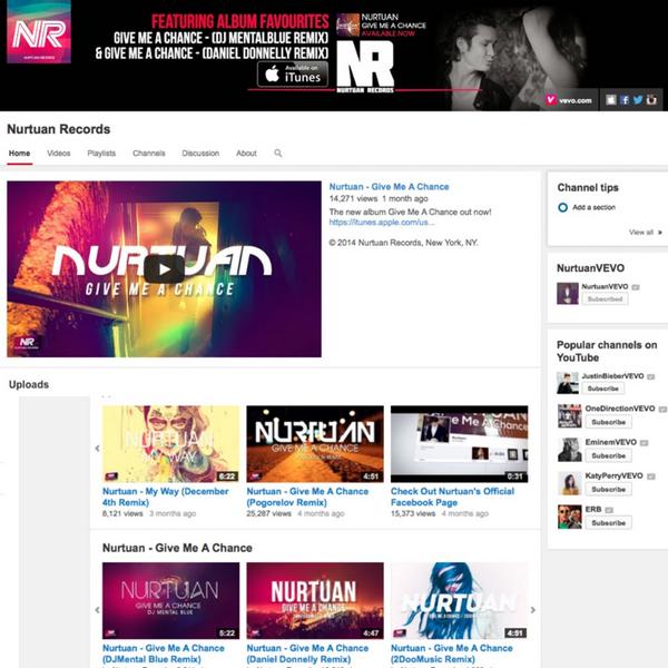 DeQazoRecords's tweet photo. Check out Nurtuan Records Official Youtube Channel
http://t.co/cwZe3SHHG3
© NR
#nurtuanrecords #official #youtube http://t.co/uO17Vy85CP