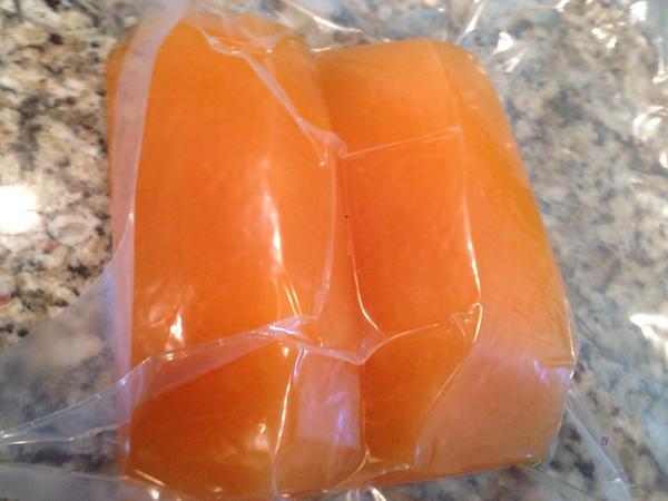 charQterie's tweet photo. Local melon first compressed then my 7 month ham equals this http://t.co/TL4H3EK1I3
