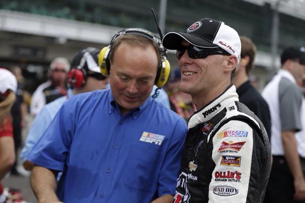 CIAStockPhoto's tweet photo. A great run from the #freakyfast @jimmyjohns @chevrolet will put @KevinHarvick on the pole for tomorrow's #Indy400. http://t.co/7Sw0dCjoQw