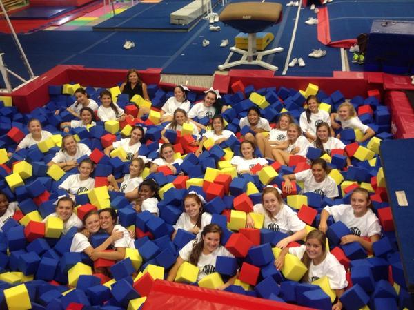 SpartanAthletic's tweet photo. Who needs "find Waldo" when you can play "find Nita or your favorite cheerleader!"  Go Spartans! http://t.co/57posjfpia
