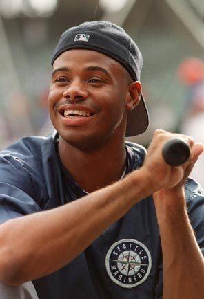 wallpaper ken griffey jr backwards hat