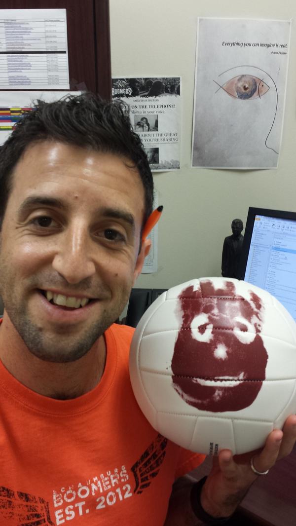 No big deal, just hanging out with a real MOVIE STAR in my office! #wilsonselfies #humaninteraction #boomerica