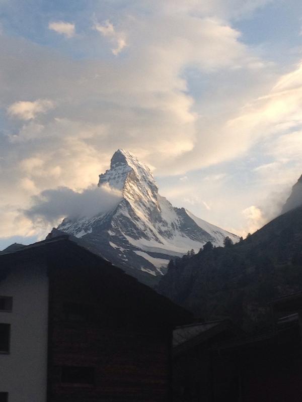 ochre_lad's tweet photo. Fabulous week of orienteering #SOW2014 Tough but exciting courses in shadow of Matterhorn. Thanks @SOW2014 http://t.co/P3aB1mf4kn