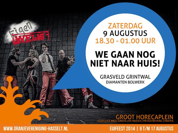 Euifeest 2014 komt eraan! Schrijf in je agenda, volg ons op Twitter en Facebook en er zal je niets ontgaan!