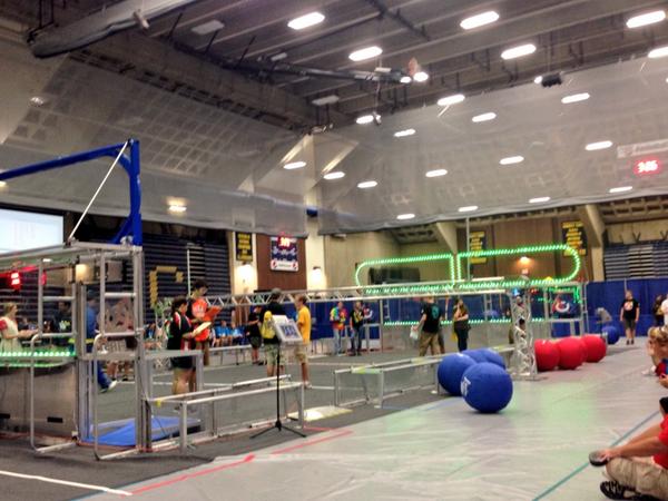 gorockford's tweet image. @RockRiverOC Is happening now at @rvcgoldeneagles physical education center! #gorockford #gorobotics