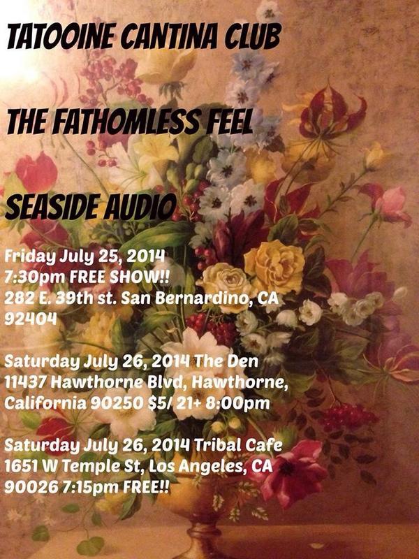 FathomlessFeel's tweet image. Catch us out in LA for 2 shows tonight! Should be a good time!!