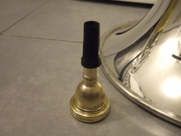 Small to large shank adaptor for Euphonium / Trombone !  Adaptateur petite / grosse perce pour Euphonium / Trombone !