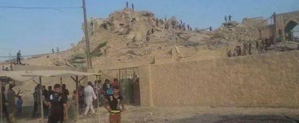 ثوار عشائر السنه العراقية المهمشين يفجرون نبي الله يونس