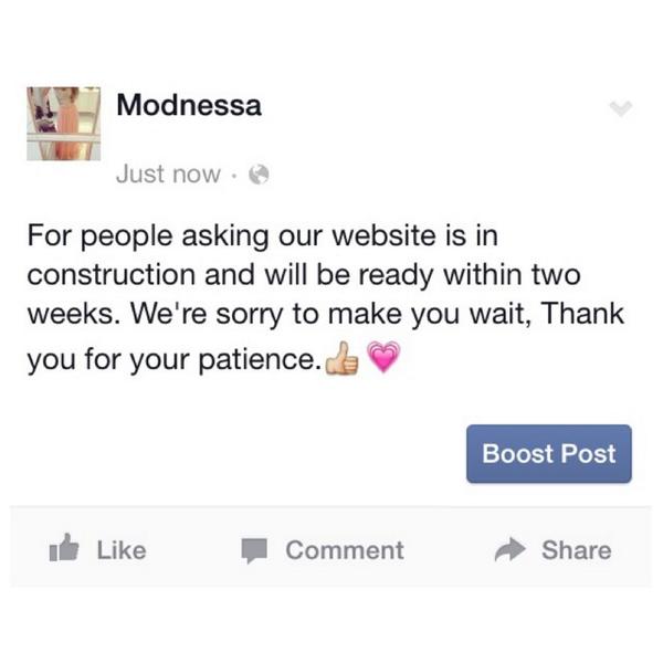 modnessa's tweet image. Like our facebook page to stay updated💗 || m.facebook.com/modnessa.ca?re…