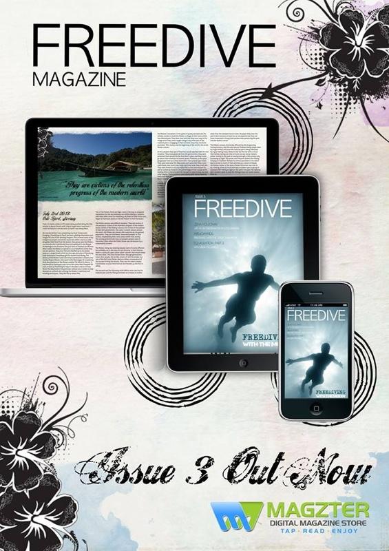 Issue 3 of Freedive magazine is out now, get it here magzter.com/GB/Freedive-Ma…