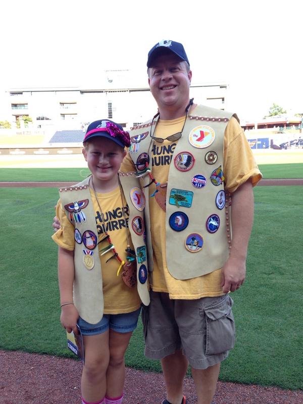 TrustyGOPC's tweet image. Glad to be here too! MT @cbruffey: Great night for @DurhamBulls game! @ArapahoeNation  #howhow #IDidItForThePatch