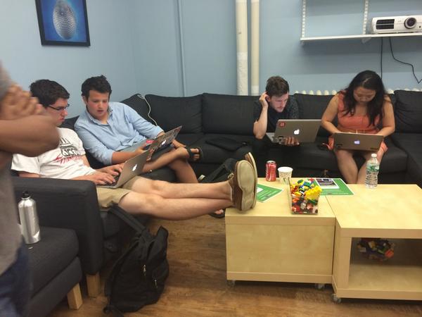 YoApp's tweet photo. #YoHackEAST http://t.co/FeygWny5eE