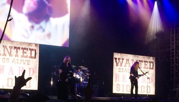 sallaautere's tweet photo. Amazing @Megadeth on Qstock-stage! #Qstock2014 http://t.co/o8Svh9oazt