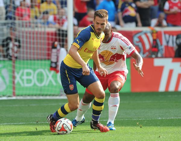 VIDEO: Here's <a href="/aaronramsey/">Aaron Ramsey</a> on the Red Bulls game, visiting New York and more: po.st/XCitlI #ArsenalNYC
