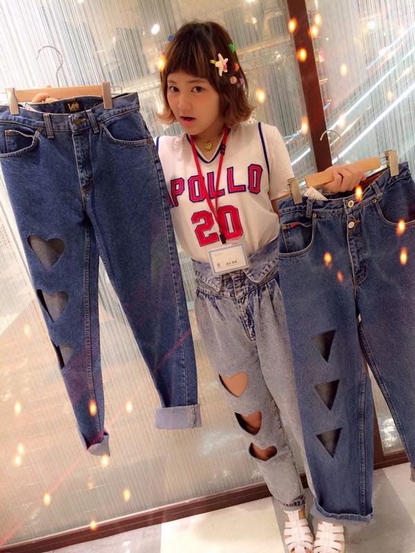 Wego 名古屋エリア 名古屋パルコ店です 3 こんなデニム他にはない ハートやサンカクの切り抜き が可愛いusedデニム 3 900 税 が再入荷しました 入荷のたびにすぐに完売してしまう人気アイテムなので気になる方はお早めにご来店くださいっ Http