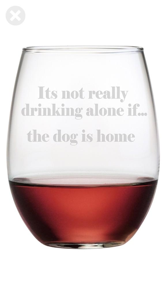 diffurence's tweet photo. It's not really drinking alone if.... The dog is home. http://t.co/isW2x2eTNf