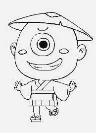 ラベンダー On Twitter 妖怪ウォッチのぬりえ ゴルニャン 一つ目小僧 Http T Co Tnrjhtrbyp