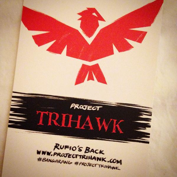 Mrwalken's tweet image. Help bring the project to life! Repost and hashtag! #bangarang #projecttrihawk #SDCC #SDCC2014