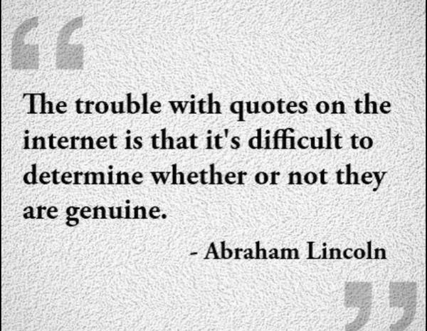 robertbfaker's tweet photo. Twitter too. #honestabe http://t.co/vVJdeeXvbc