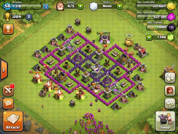 Cooper1590's tweet image. So many builders, so little loot! 😭 #CocProblems