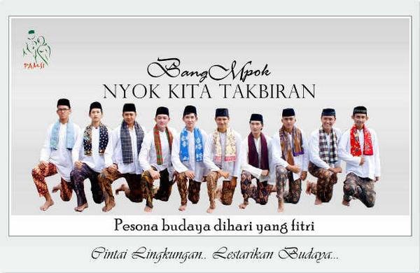 afryantofirman's tweet photo. "@GoBekasi: RT @zamibraz: Bang Doyok orang Pebayuran, Bang Mpok nyok kite Takbiran  #maaflahirbatin http://t.co/6MBxR4ds60"