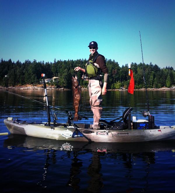 KeeneAnderson's tweet photo. Persistence paid off #KayakFishing #FishWhisper #TheWayToFish #Wildysystems #AlberniOutpost #BendingBranches http://t.co/TcyPnsmc4D
