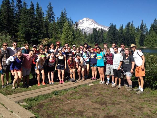 mc_pnw's tweet photo. We spent our Shabbat touring the Timberline Lodge &amp; hiking Mt. Hood #mcport14 #mc14 http://t.co/uTIWokKouN