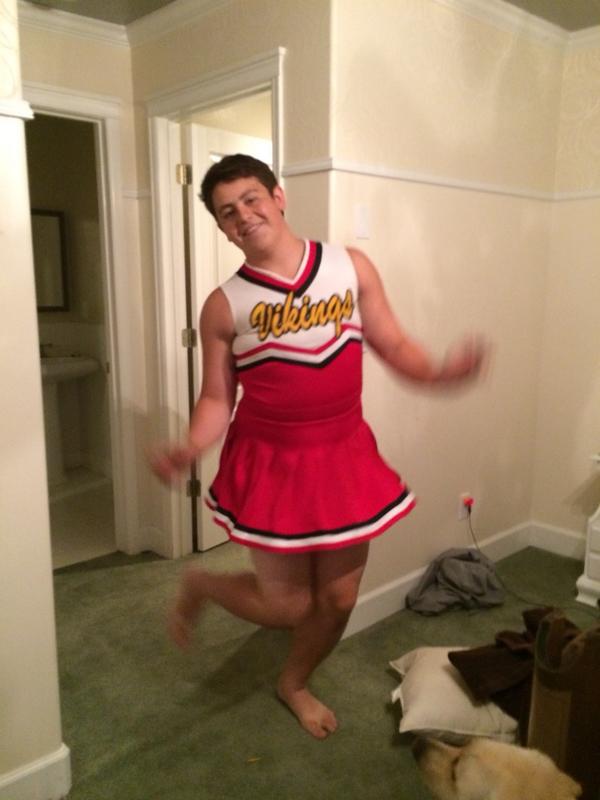 rickswaggin's tweet photo. I always wanted to be a cheerleader http://t.co/sOmNwmHK16