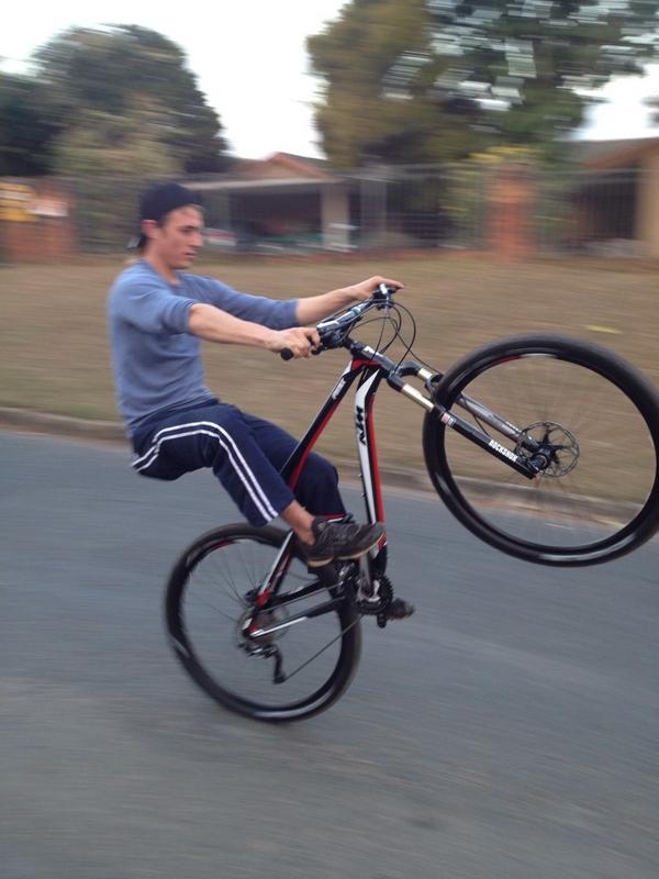 UmZumbeX's tweet photo. Don't hold your breathe #DrEvil &amp; @Bontchies will be scouting new trails next week on there @KTM_BikeSA MTB's #Evil http://t.co/J6Dn8DamUQ