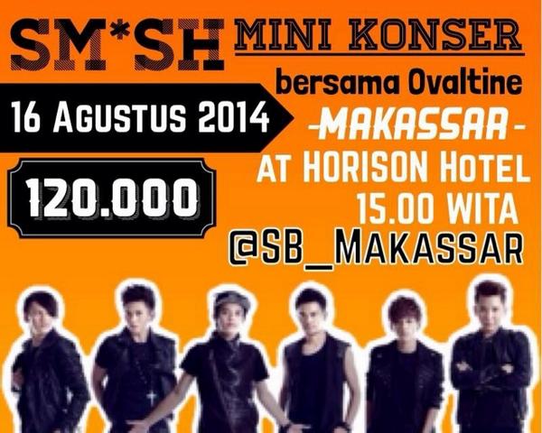 Ayo!! Pastiin kalo kamu udah beli tiket SM*SH MINI KONSER BERSAMA OVALTINE &amp; kamu udah siap ketemu <a href="/SMASHindonesia/">SMASH Indonesia</a> !!