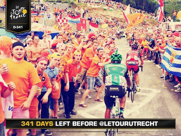 LeTour's tweet photo. ★ J-341 avant le 102ème TOUR / D-341 before the 102nd TOUR ★ #TDF @LeTourUtrecht http://t.co/xszHZn1eSl
