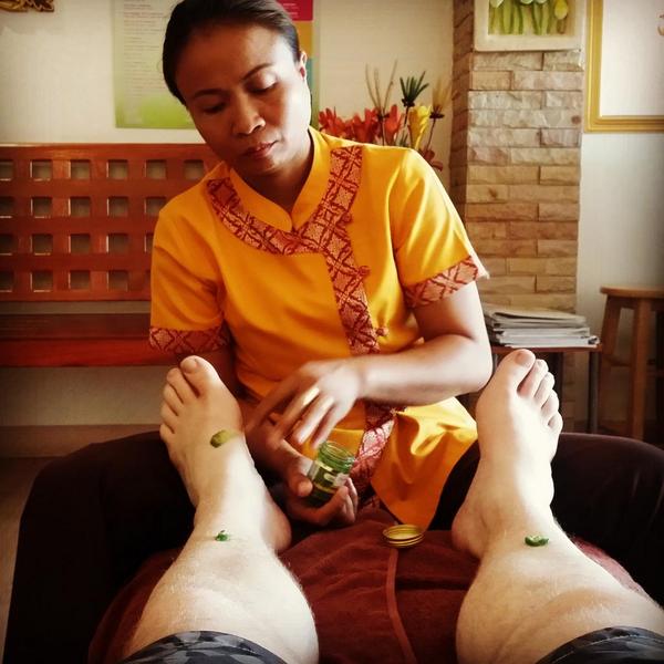 One of the joys of living in #Asia ~ can easily go to places like #Thailand for cheap but quality #massage