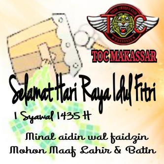 Slamat Hari Raya IDUL FITRI 1435 H, Minal Aidzin Walfaidzin Mohon Maaf Lahir Batin