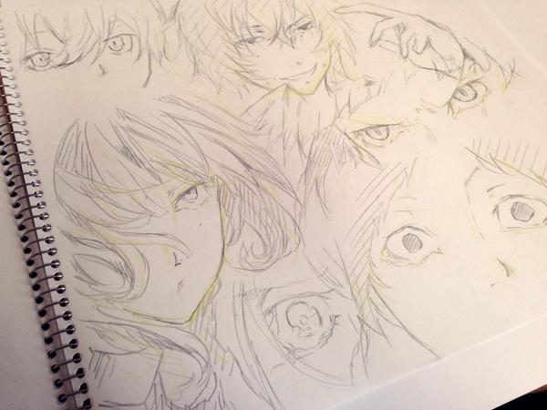 文豪ストレイドッグス 模写 