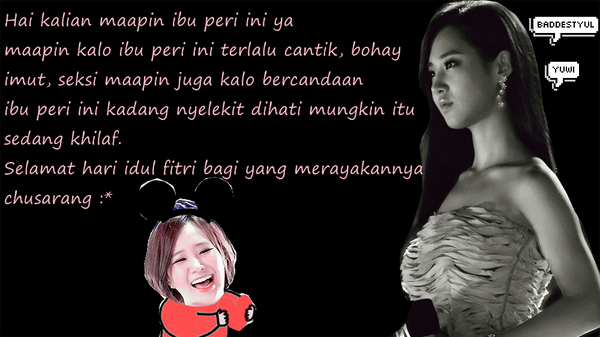 baddestyul's tweet photo. @exodelu @jeezicay @geehyeri @jeesyeon @ywuragd @chenvcl maapin ibu peri iniE :* http://t.co/9B6MCjevxp