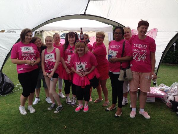 Good luck ladies !!! Team barking !!